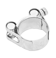 Хомуты металлические, силовые 29-31 мм, ширина 20 мм, шарнирный, W1, 2 шт Сибртех