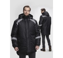 Куртка зимняя Прогресс (тк.Оксфорд), черный