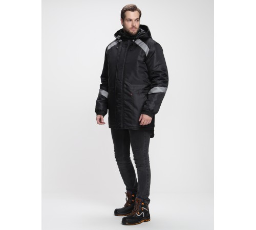 Куртка зимняя Прогресс (тк.Оксфорд), черный