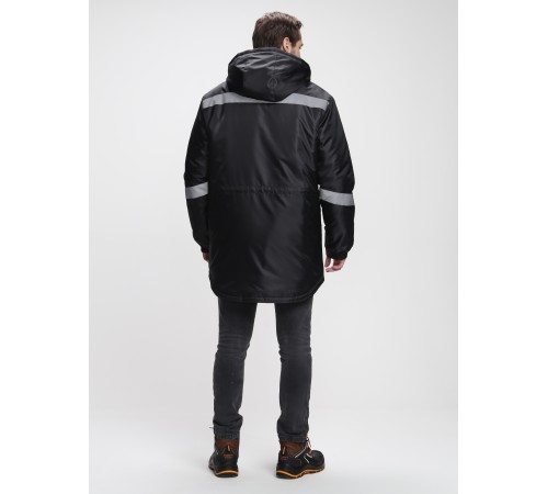 Куртка зимняя Прогресс (тк.Оксфорд), черный