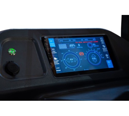 Ричтрак электрический с кабиной TOR 2,0 т 8,6 м CQD20-D Li-ion с камерой