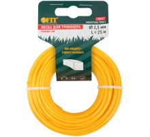Леска для садовых триммеров "Квадрат" 2,5 мм х 25 м FIT РОС