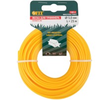 Леска для садовых триммеров "Звездочка" 3,0 мм х 25 м FIT РОС