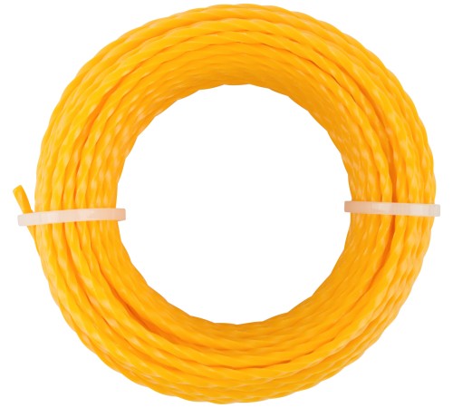 Леска для садовых триммеров крученая "Квадрат" 2,4 мм х 15 м FIT РОС Леска для садовых триммеров крученая "Квадрат" 2,4 мм х 15 м FIT РОС