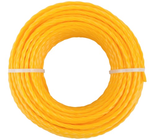 Леска для садовых триммеров крученая "Квадрат" 3,0 мм х 15 м FIT РОС Леска для садовых триммеров крученая "Квадрат" 3,0 мм х 15 м FIT РОС