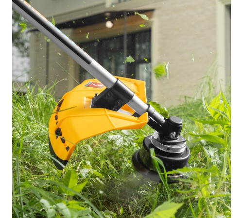 Триммер бензиновый DR-25, 25 см3, неразъемная штанга, состоит из 2 частей Denzel