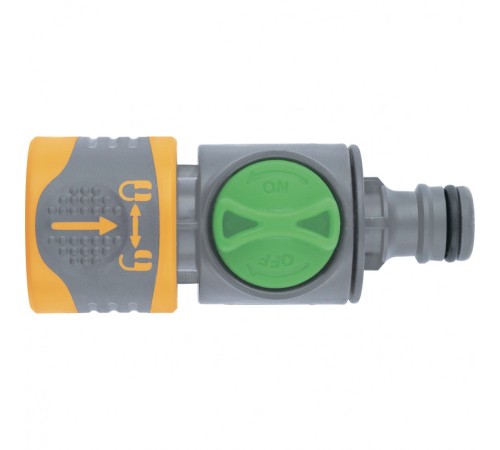 Соединитель штуцерный с переключателем Palisad Luxe