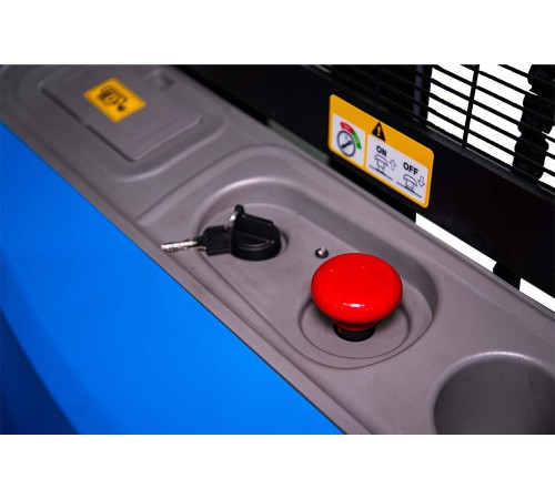 Штабелер самоходный 1,5 т 4,0 м TOR WS15H-4000SC PRO 24/105 В/Ач контроль скорости подъема