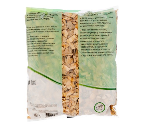 Щепа для копчения птицы ольха + вишня, Camping Palisad