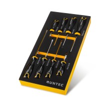 RUNTEC RT-SD1E8 Набор отверток RUNTEC S2 в ложементе EVA, 8 предметов