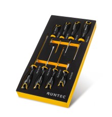 RUNTEC RT-SD1E8 Набор отверток RUNTEC S2 в ложементе EVA, 8 предметов