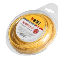 Леска для триммера квадратная, 1.6 мм х 15 м Denzel