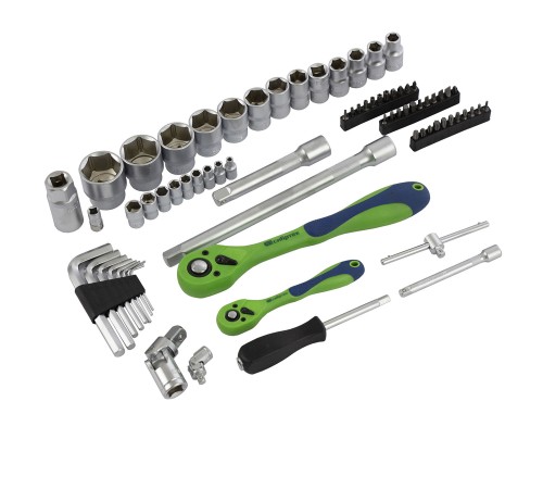 Набор инструментов 89 предметов, CrV 1/2