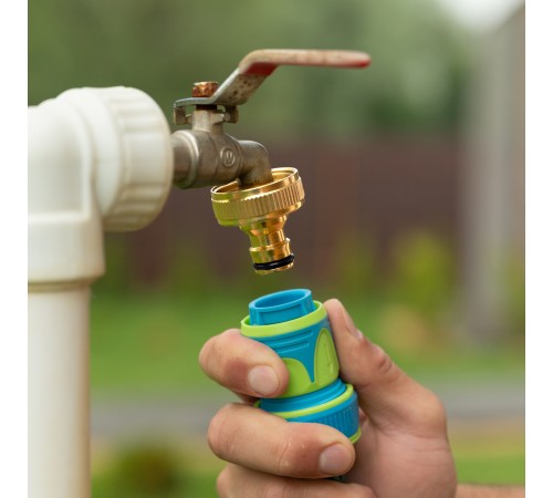 Адаптер латунный, 3/4-1, внутренняя резьба, с переходником Palisad