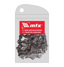 Цепь для бензопилы, шина 45 см (18"), шаг 0,325", паз 1,5 мм, 72 звена MTX