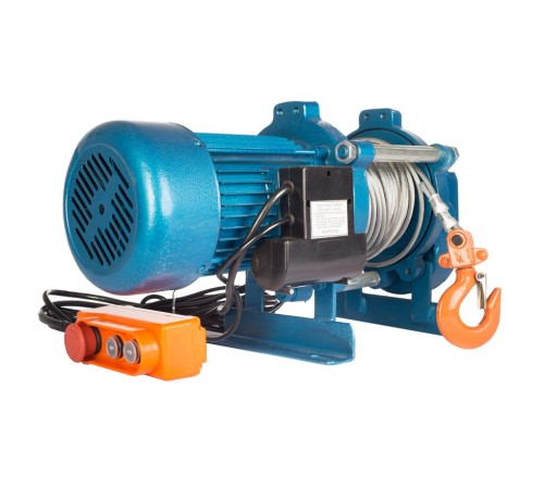 Лебедка TOR ЛЭК-300 E21 (KCD) 300/600 кг 220 В с канатом 30/15 м (T)