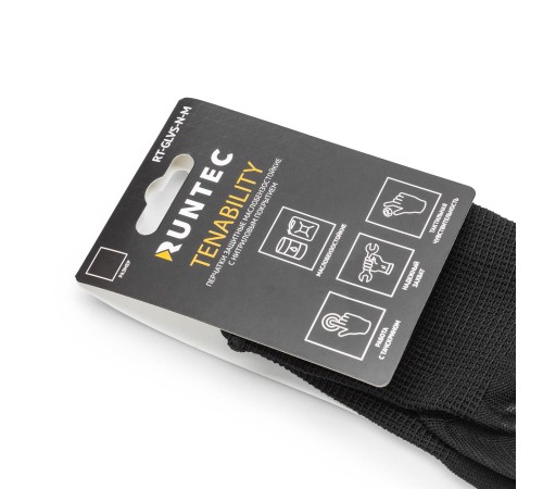 RUNTEC RT-GLVS-N-M Перчатки RUNTEC защитные маслобензостойкие c нитриловым покрытием, M