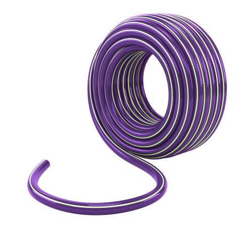 Шланг поливочный армированный, 3-х слойный, серия Violet, 1/2 Шланг поливочный армированный, 3-х слойный, серия Violet, 1/2