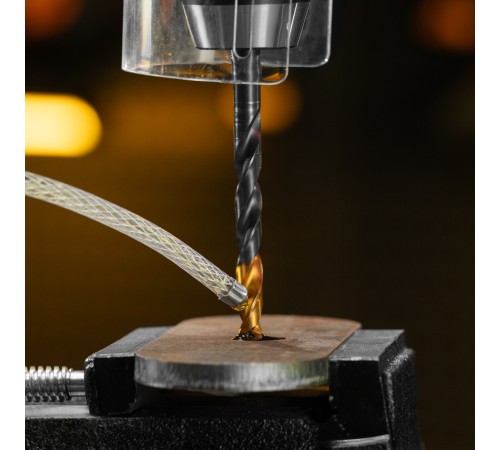 Станок сверлильный радиальный DDM-550R, 550 Вт, 16 мм, 12 ск., настольный Denzel