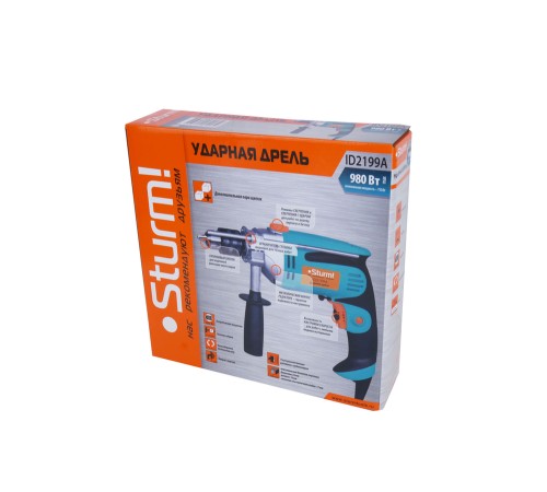 Дрель ударная Sturm! ID2199A Дрель ударная Sturm! ID2199A