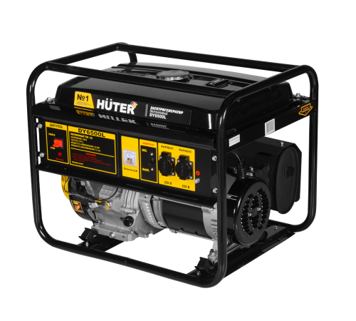 Портативный бензогенератор Huter DY6500L Портативный бензогенератор Huter DY6500L