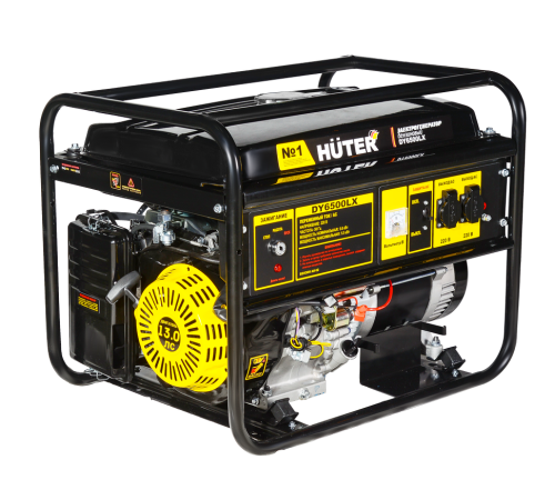 Портативный бензогенератор Huter DY6500LX Портативный бензогенератор Huter DY6500LX