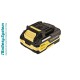HBP2004 аккумулятор Hanskonner 18 В, 1BatterySystem, 4.0 Ач, USB-разъем