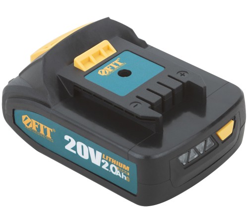 Батарея акк. 20 В; Li-Ion; 2,0 Ач; 0,4 кг ; индикатор заряда; коробка CLB-20V-2.0HC Батарея акк. 20 В; Li-Ion; 2,0 Ач; 0,4 кг ; индикатор заряда; коробка CLB-20V-2.0HC
