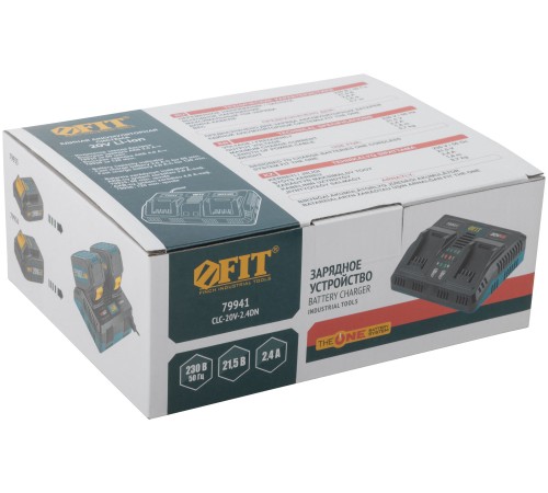 Зарядное устройство 230 В/50 Гц; 21,5 В; 2,4 А; коробка CLC-20V-2.4DN Зарядное устройство 230 В/50 Гц; 21,5 В; 2,4 А; коробка CLC-20V-2.4DN