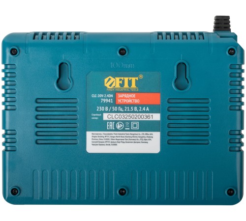 Зарядное устройство 230 В/50 Гц; 21,5 В; 2,4 А; коробка CLC-20V-2.4DN Зарядное устройство 230 В/50 Гц; 21,5 В; 2,4 А; коробка CLC-20V-2.4DN