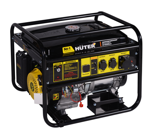 Портативный бензогенератор Huter DY8000LX