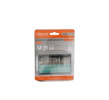 Набор шарошек, 20 шт, хвостовик 3мм, алмазное напыление, Sturm!