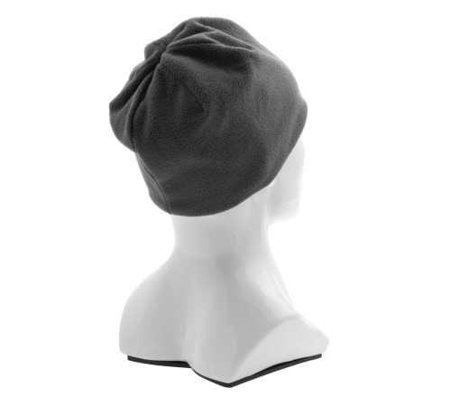 Шапка из флиса для взрослых, размер 56-57, серая Сибртех