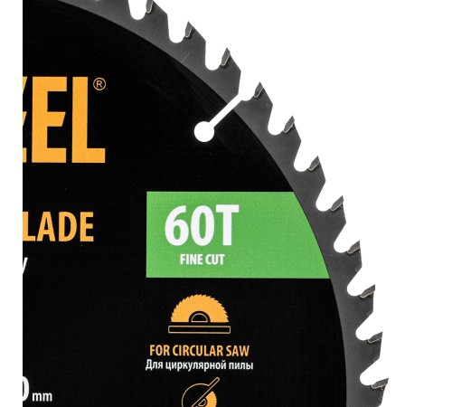Пильный диск по дереву ф300 х 30 мм, 60 зубьев Denzel