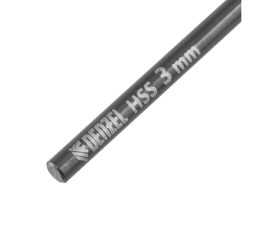 Сверло по металлу, 3 мм, HSS-Tin, Golden Tip, 10 шт. Denzel Сверло по металлу, 3 мм, HSS-Tin, Golden Tip, 10 шт. Denzel