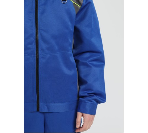 Костюм Практик-2 СОП CH (тк.Смесовая,210) п/к, васильковый/серый