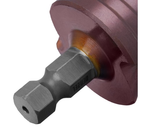 Сверло ступенчатое, 9-12-15-18-21-24-27-30-33-36 мм, Р6М5К5, 6-гр. хвостовик Denzel