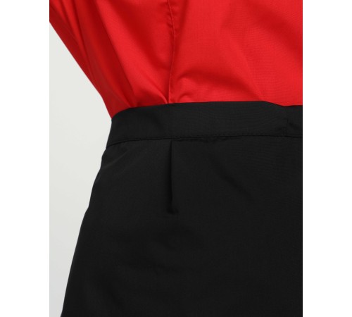 Костюм женский повара Шеф (тк.ТиСи), черный/красный