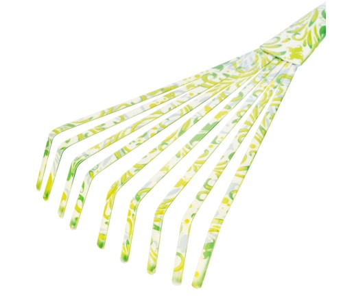 Грабли веерные 9 - зубые, 130 х 415 мм, стальные, пластиковая рукоятка, Flower Green, Palisad Грабли веерные 9 - зубые, 130 х 415 мм, стальные, пластиковая рукоятка, Flower Green, Palisad