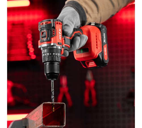 Дрель-шуруповерт аккумуляторная ударная бесщет. CIDS-BL-20, Li-Ion, 20 В// MTX