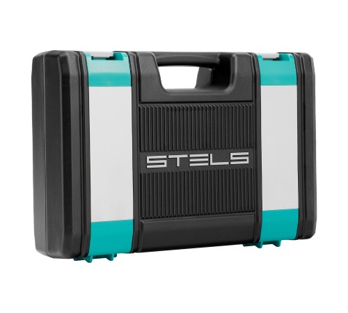 Набор инструментов, 1/2, CrV, пластиковый кейс, 31 предмет Stels