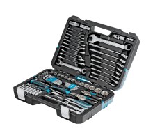 Набор инструментов, 1/4", 1/2", CrV, 120 зубьев, 78 предметов Gross