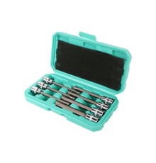 Набор головок TORX 3/8", 110мм, T25-60, 7шт, пластиковый кейс, СrV Sturm! Набор головок TORX 3/8", 110мм, T25-60, 7шт, пластиковый кейс, СrV Sturm!