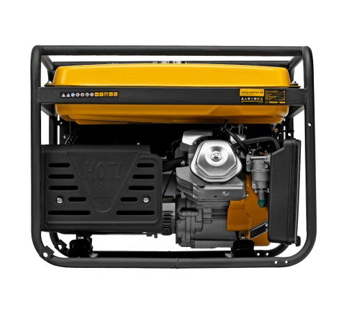 Генератор бензиновый GE 7900, 6.5 кВт, 220 В/50 Гц, 25 л, ручной пуск Denzel