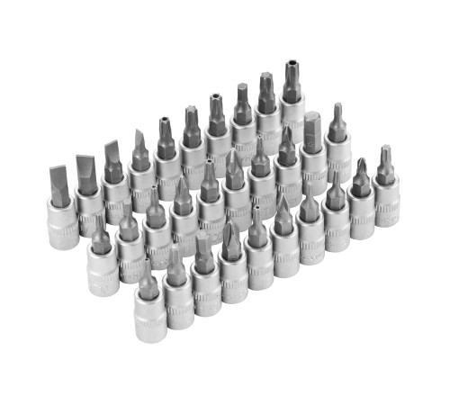 Набор инструментов, 1/2", 3/8", 1/4", пластиковый кейс 215 предметов MTX