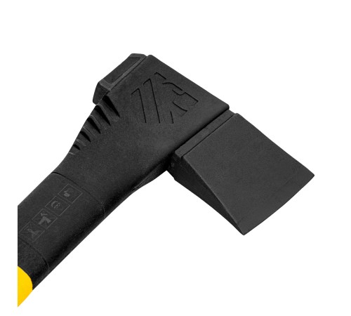 Топор-колун, F3, 640 гр, двухкомпонентная рукоятка, 320 мм// Denzel