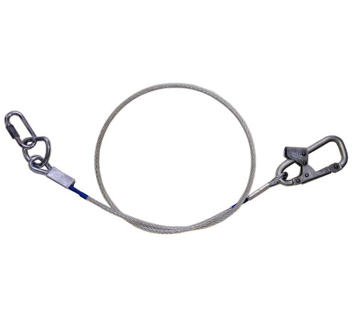 Строп Б+Кс (стальной трос) 1 монт.+1 соед.кар. 1,5м