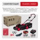 Газонокосилка аккумуляторная бесщёточная P.I.T. PLM20H-330B (1 АКБ, ЗУ)