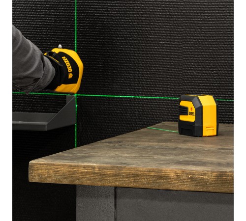 Лазерный уровень LX 03 Green, 30 м, 520 нм, резьба 1/4