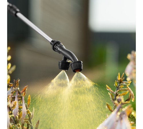 Опрыскиватель ранцевый аккумуляторный DP-10LA, 10 л, 12 В, 8 Ач Denzel